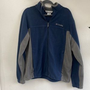 Mens Columbia Fleece Jacket Retro